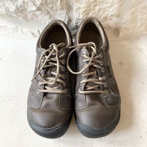 Keen Men's Austin 1007722 Brown Leather Men's Casual Oxford Shoe Sz 10 US